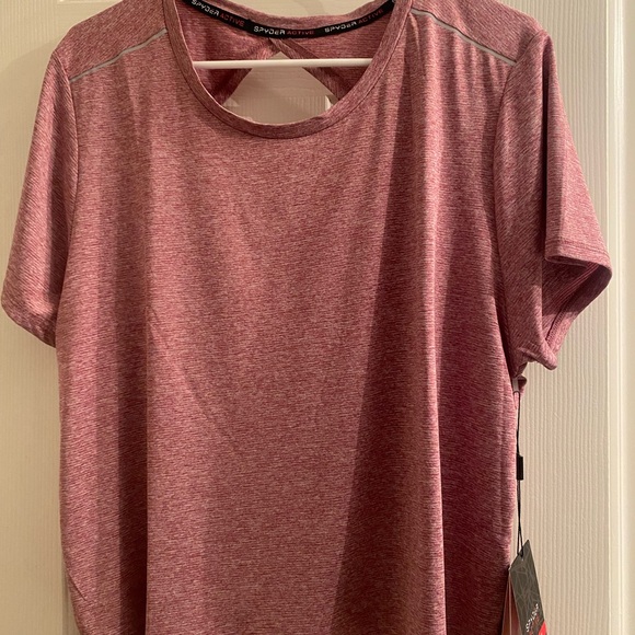 Spyder Tops - Women's Pink Athletic Top